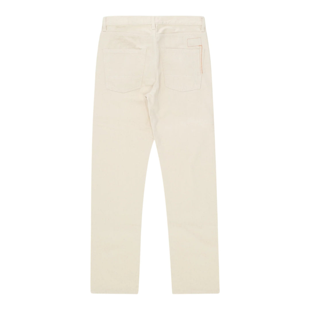 965 John Japan Denim Selvedge 5 Bolsos Regular Fit Ecrù - L33''