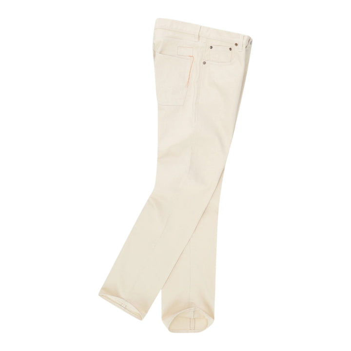 965 John Japan Denim Selvedge 5 Bolsos Regular Fit Ecrù - L33''