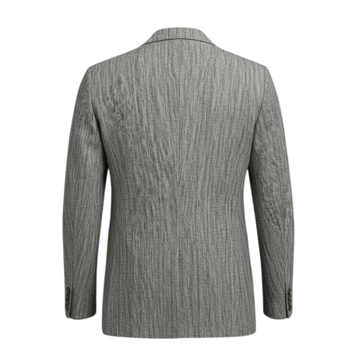 Blazer Special Print em Algodão Castanho