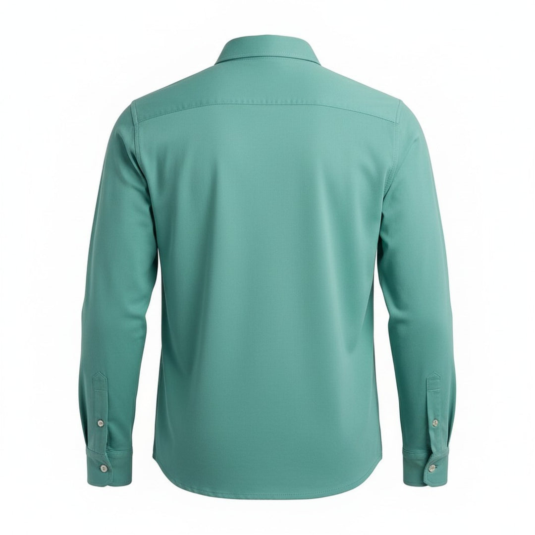 Camisa Manga Comprida Hartford Jersey Turquesa