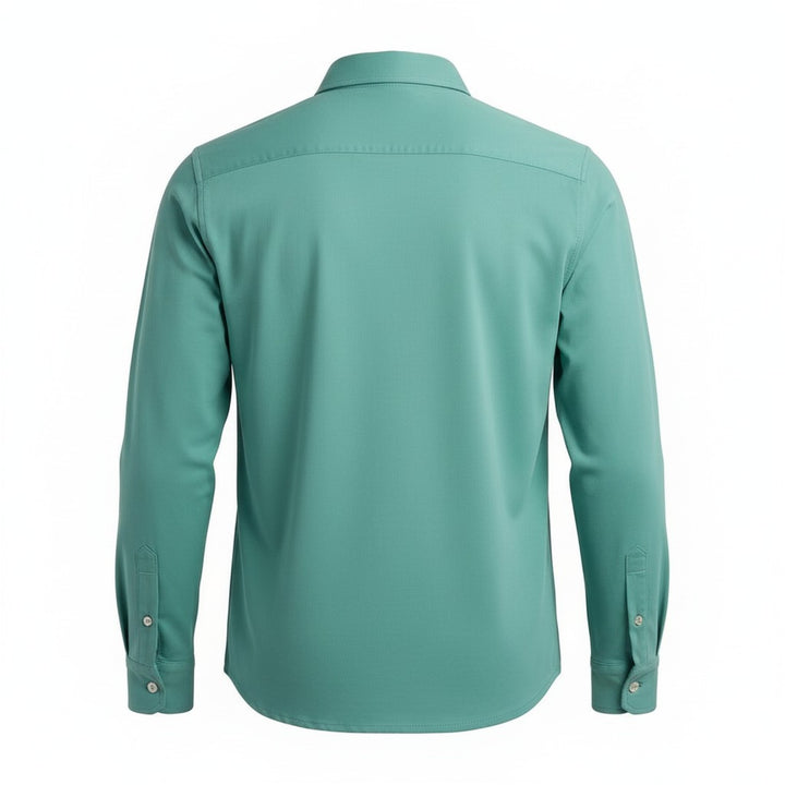 Camisa Manga Comprida Hartford Jersey Turquesa