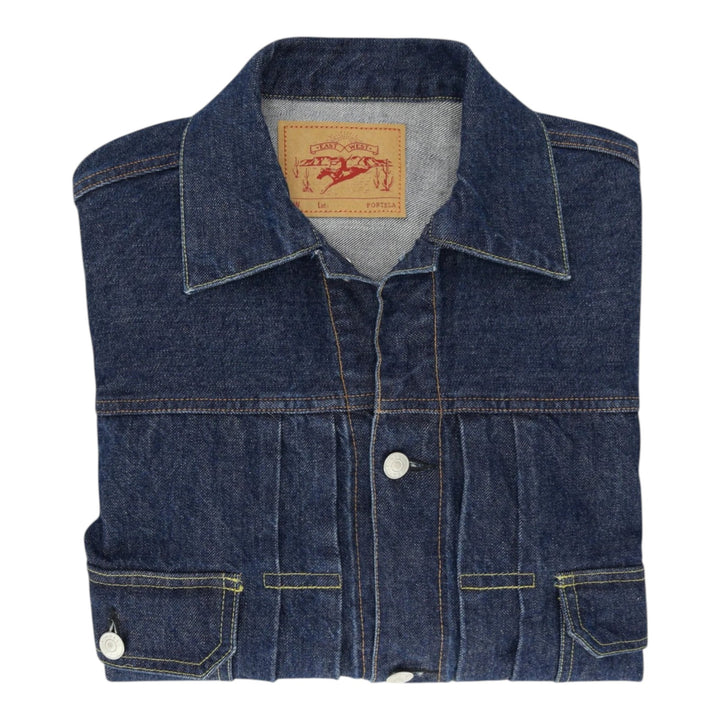 Cisco Casaco em Japan Stone Wash Blue