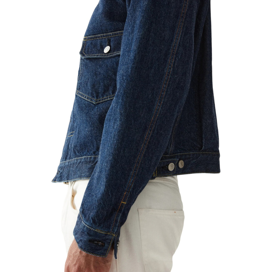 Cisco Casaco em Japan Stone Wash Blue