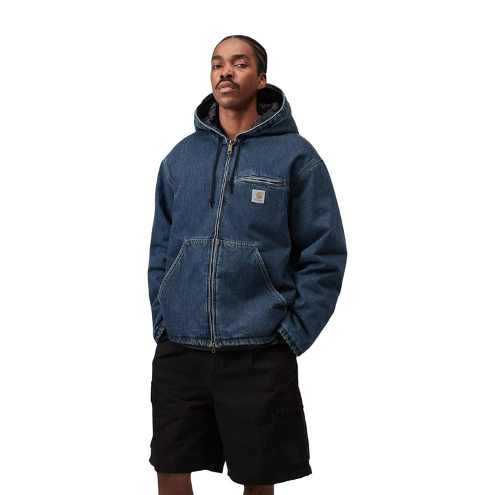 Cleveland Jacket Azul Acolchoada