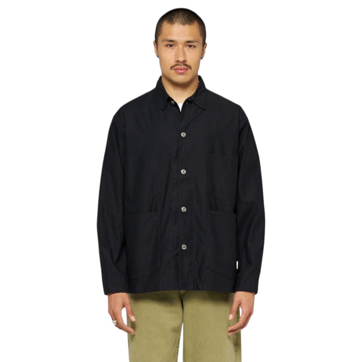 Coverall Japan Military Cloth Back Satin Algodão Black