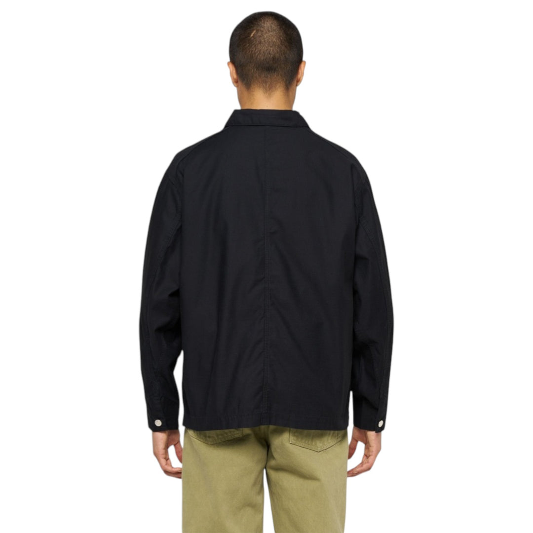 Coverall Japan Military Cloth Back Satin Algodão Black