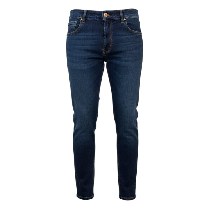 Denim James 5 Bolsos Curto Denim Blue