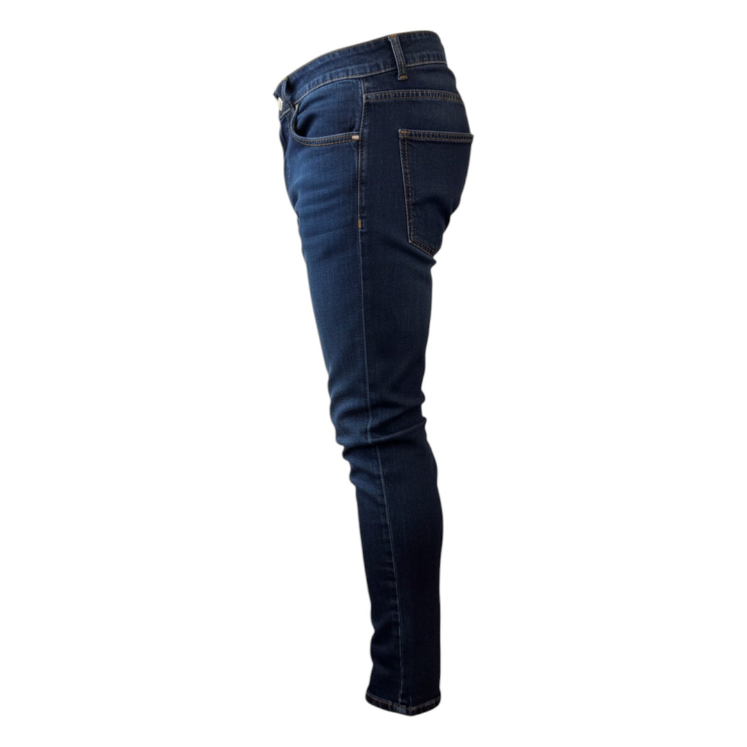 Denim James 5 Bolsos Curto Denim Blue