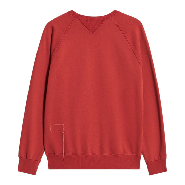 Harvard Sweatshirt de Gola Redonda em Jersey Cardado com Corte Raglan Lobster