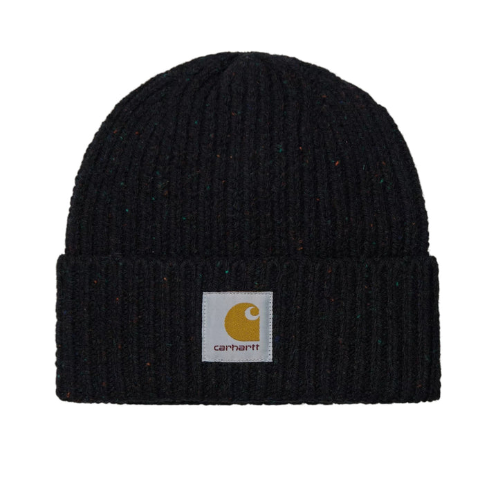ANGLISTIC BEANIE SPECKLED BLACK