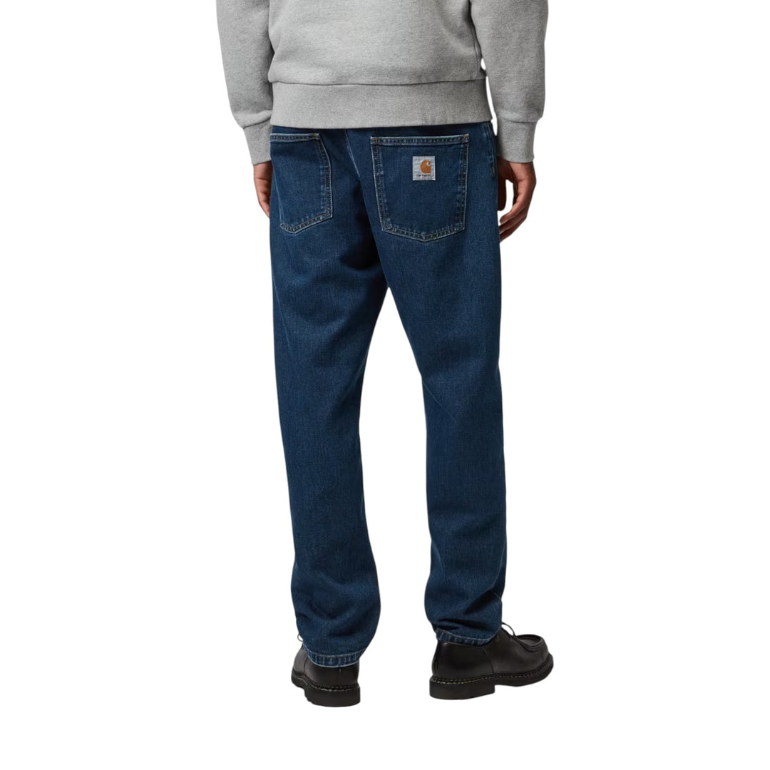 Newel Pant Azul Stone Washed