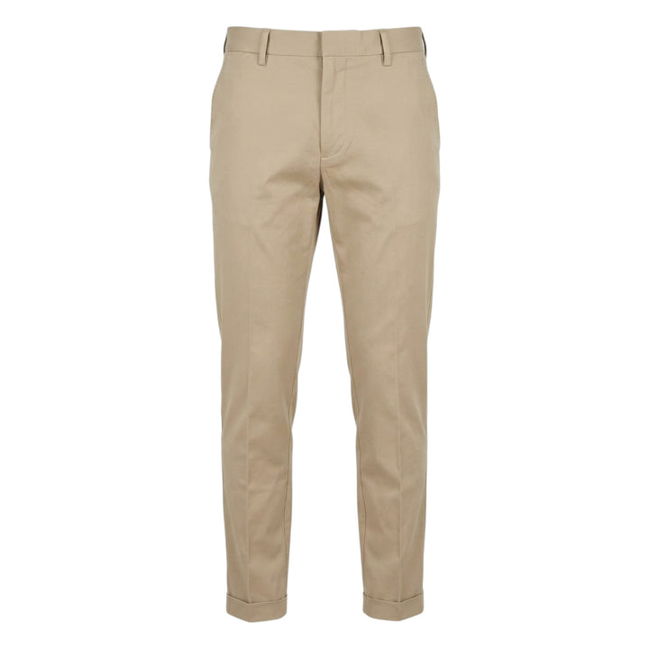 Calças Ultraleve Bolsos Faca Slim Curto Sand