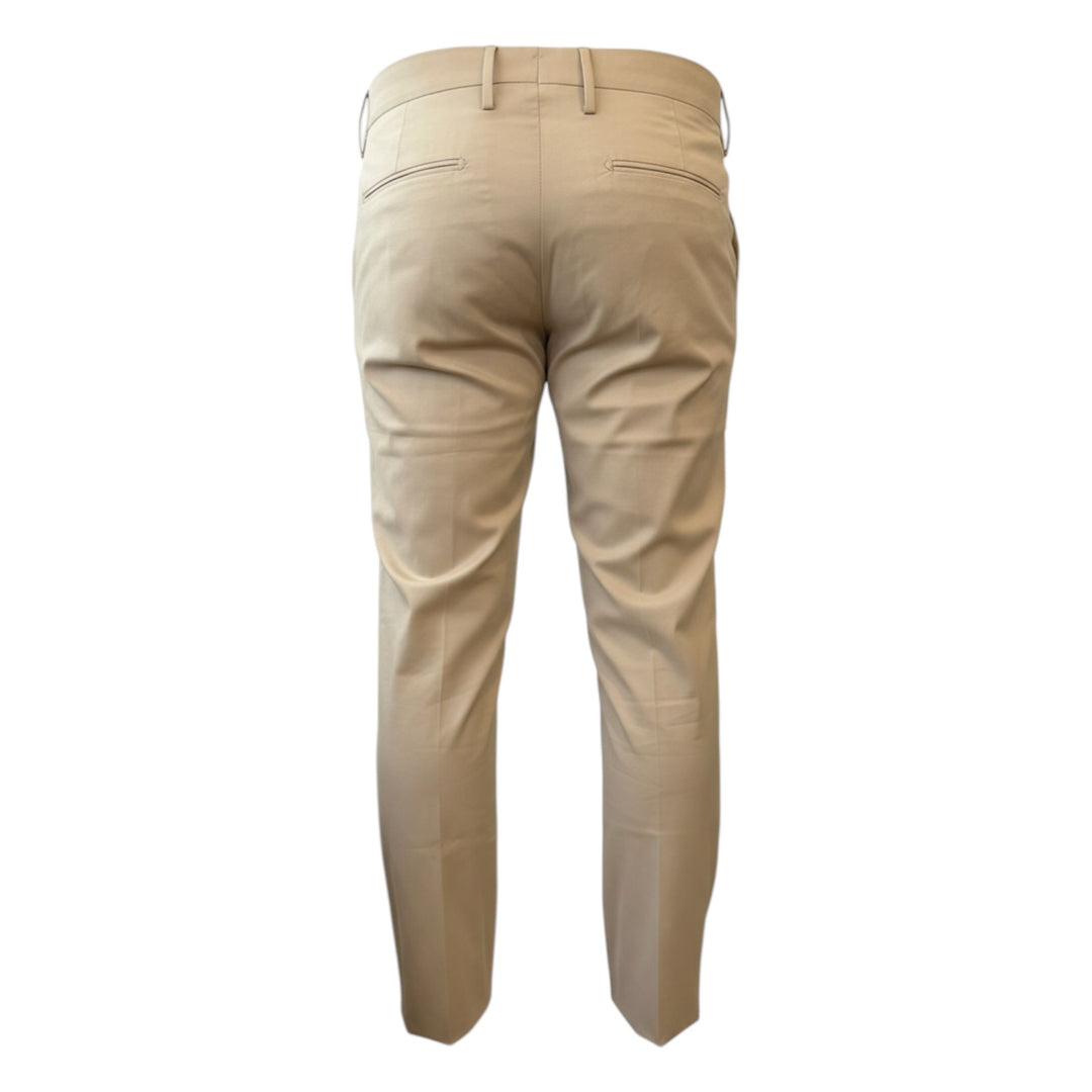Calças Ultraleve Bolsos Faca Slim Curto Sand