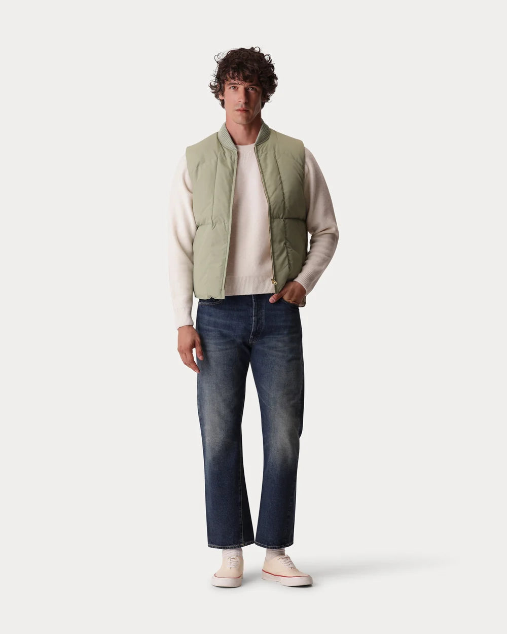 COLETE ROCKET SEM MANGAS EM NYLON LIGHT GREEN