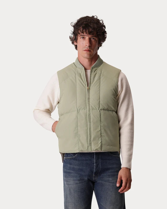 COLETE ROCKET SEM MANGAS EM NYLON LIGHT GREEN