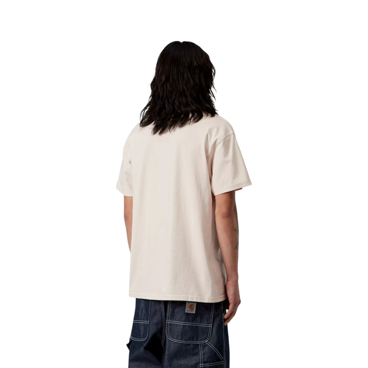 S/S American Script T-Shirt Natural