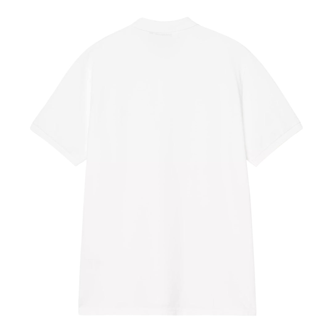 S/S Chase Pique Polo White / Gold