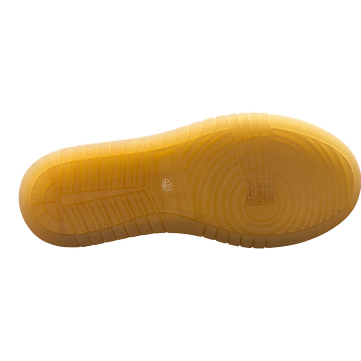 Sneakers Jannik em Pele de Veado Genuína Manteiga-Couro