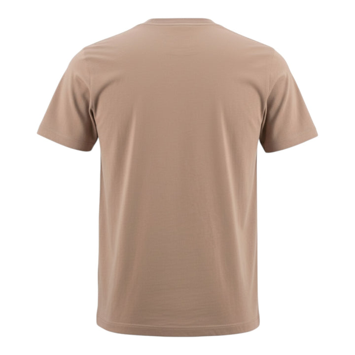 T-Shirt Gola Redonda Jersey Confort Fango