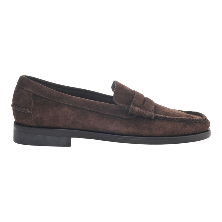 Mocassini Uomo Vera Pelle Scamociata GoodYear Marrone