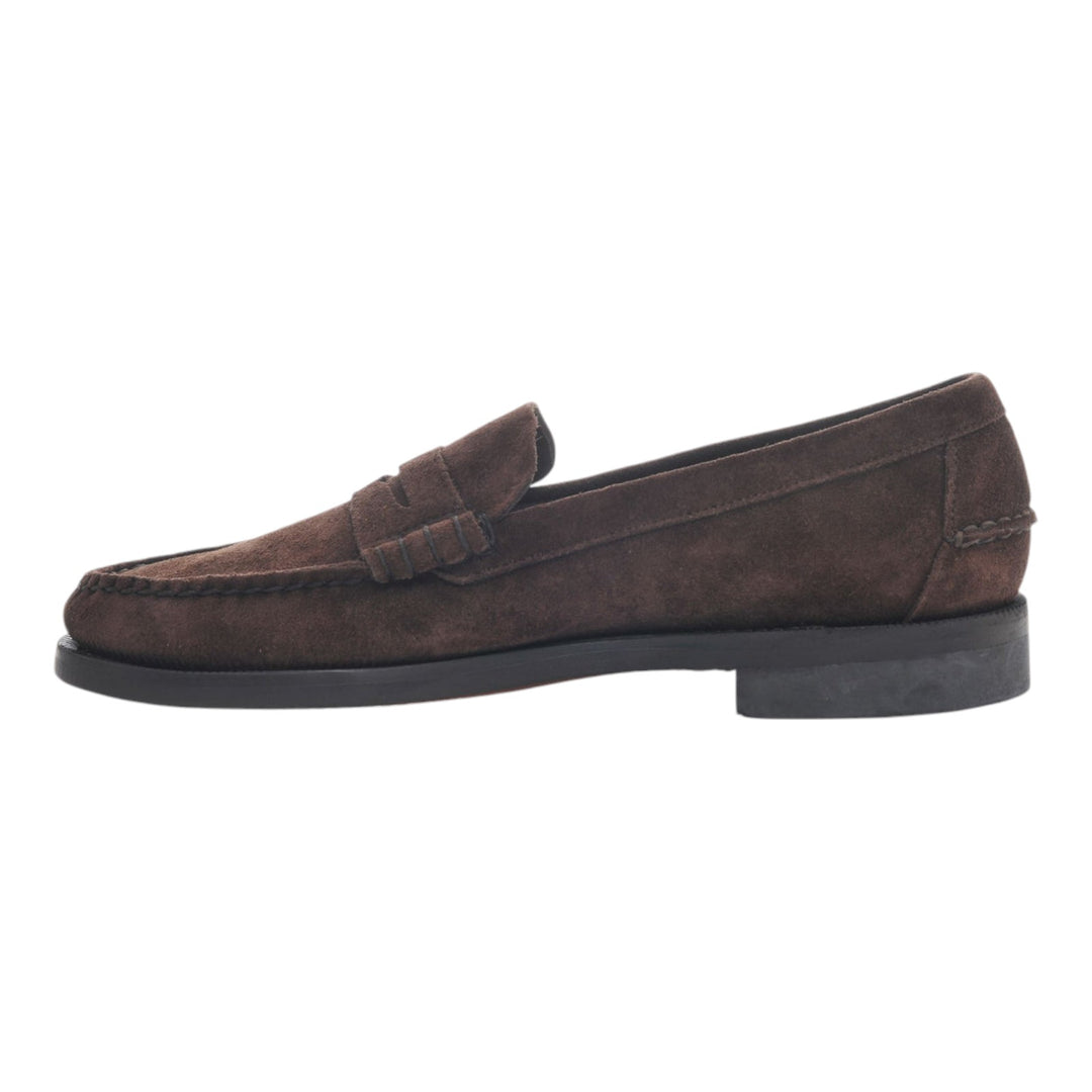 Mocassini Uomo Vera Pelle Scamociata GoodYear Marrone