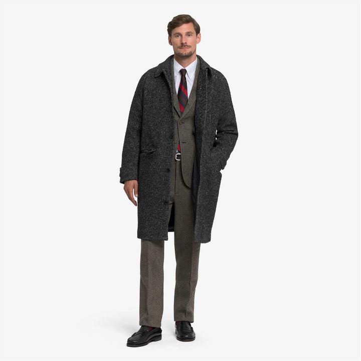 BINGHAM MOHAIR GREY-BLACK