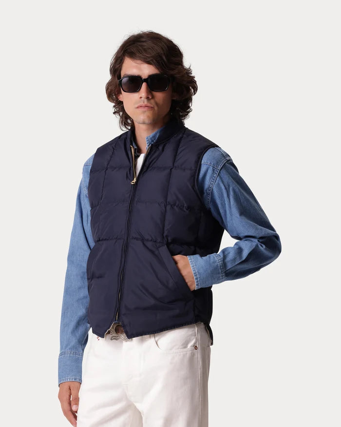 VEST1 COLETE EM NYLON BLUE