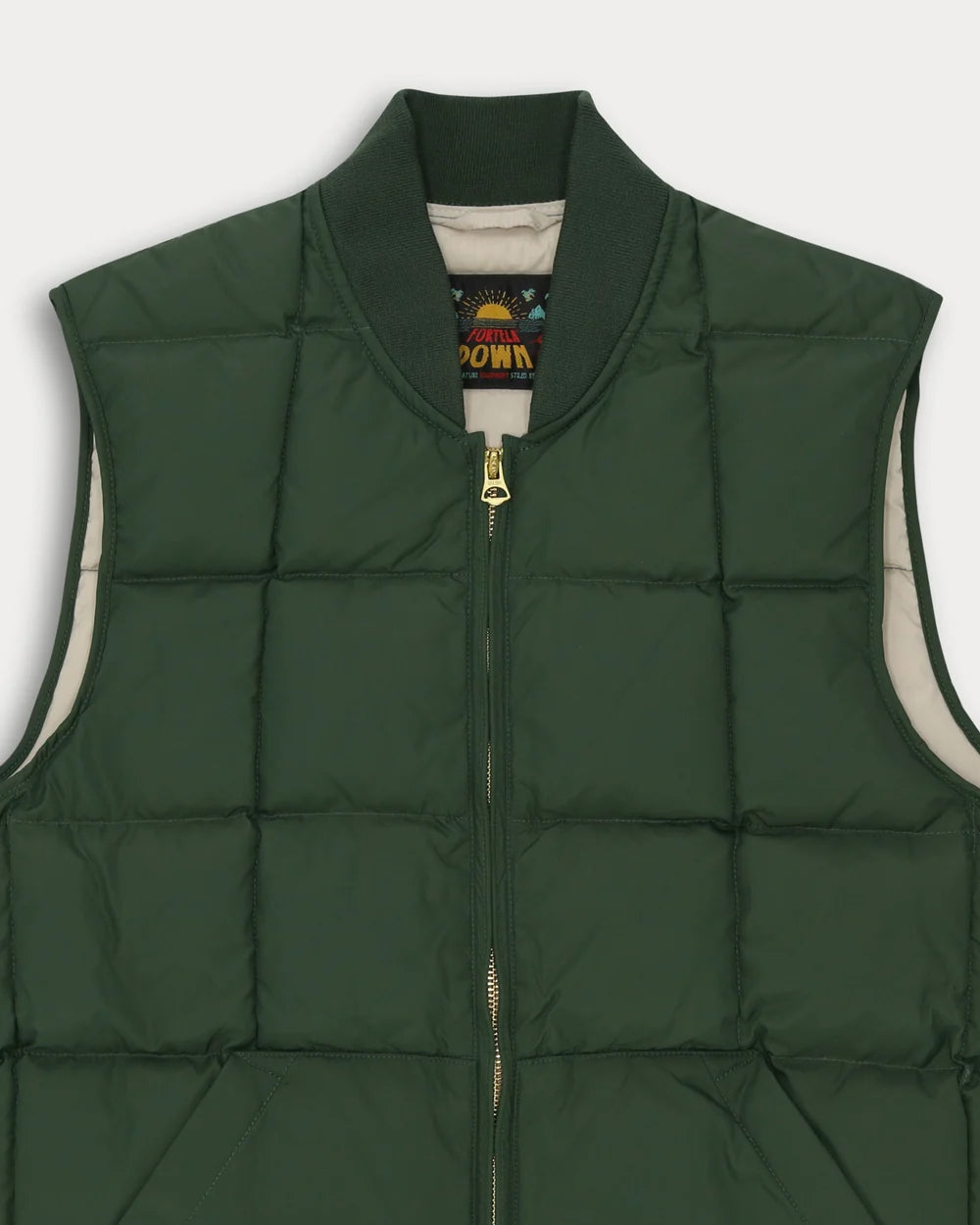 VEST1 COLETE EM NYLON GREEN