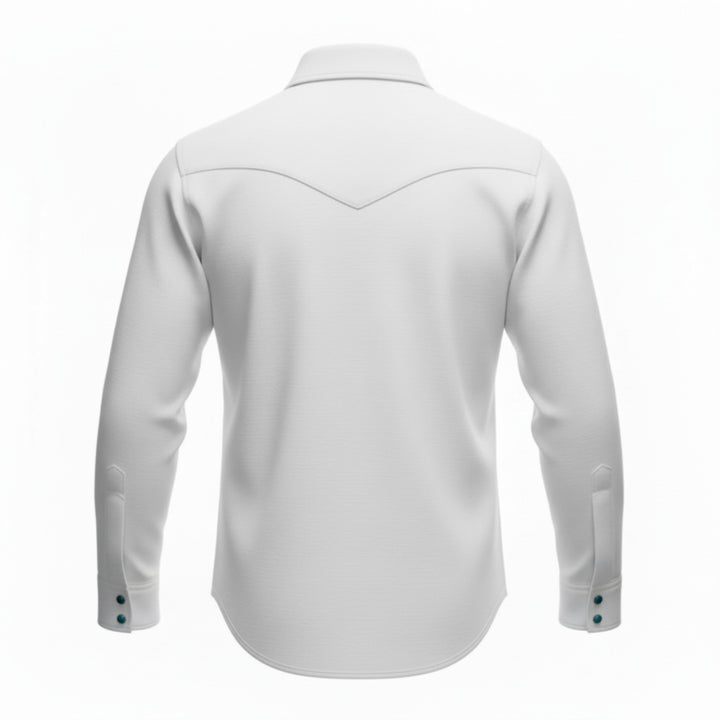 WESTERN OXFORD SHIRT BRANCO