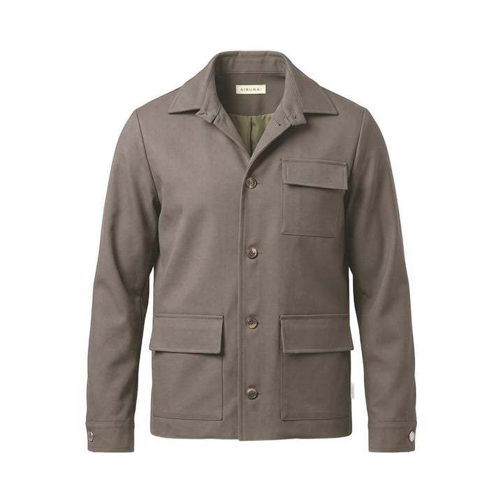Aiburai OVERSHIRT MILITARE Verde - foto 1