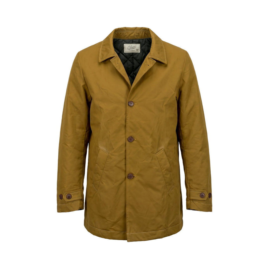 Bl'ker Vintage CAPPOTTO WAXED HOLMES MILITARY Verde - foto 1