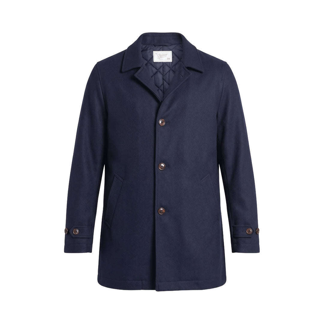 Bl'ker Vintage CAPPOTTO WOOL HOLMES NAVY Blu - foto 1