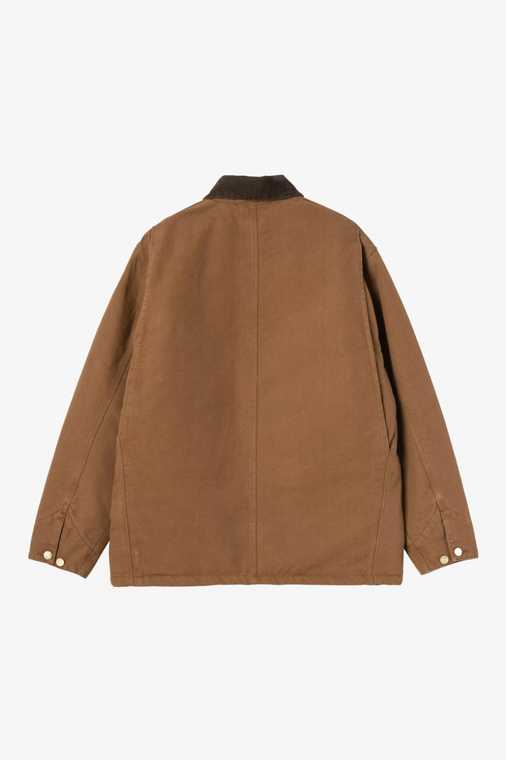 Carhartt Wip OG CHORE COAT WIP H BROWN/TABACCO RIGID Marrone - foto 3