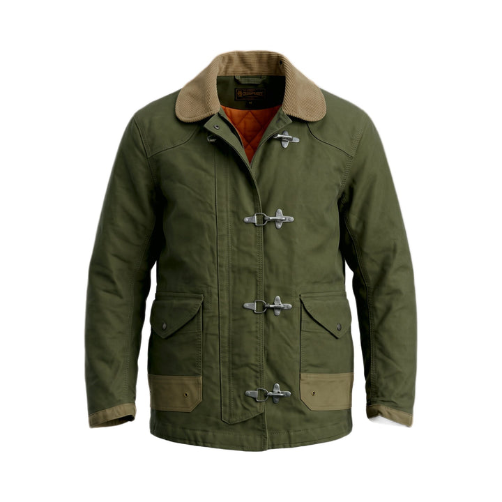 Chesapeake's FIREMAN JUNGLE CLOTH JKT BEDFORF MILITARY GREEN Verde - foto 1