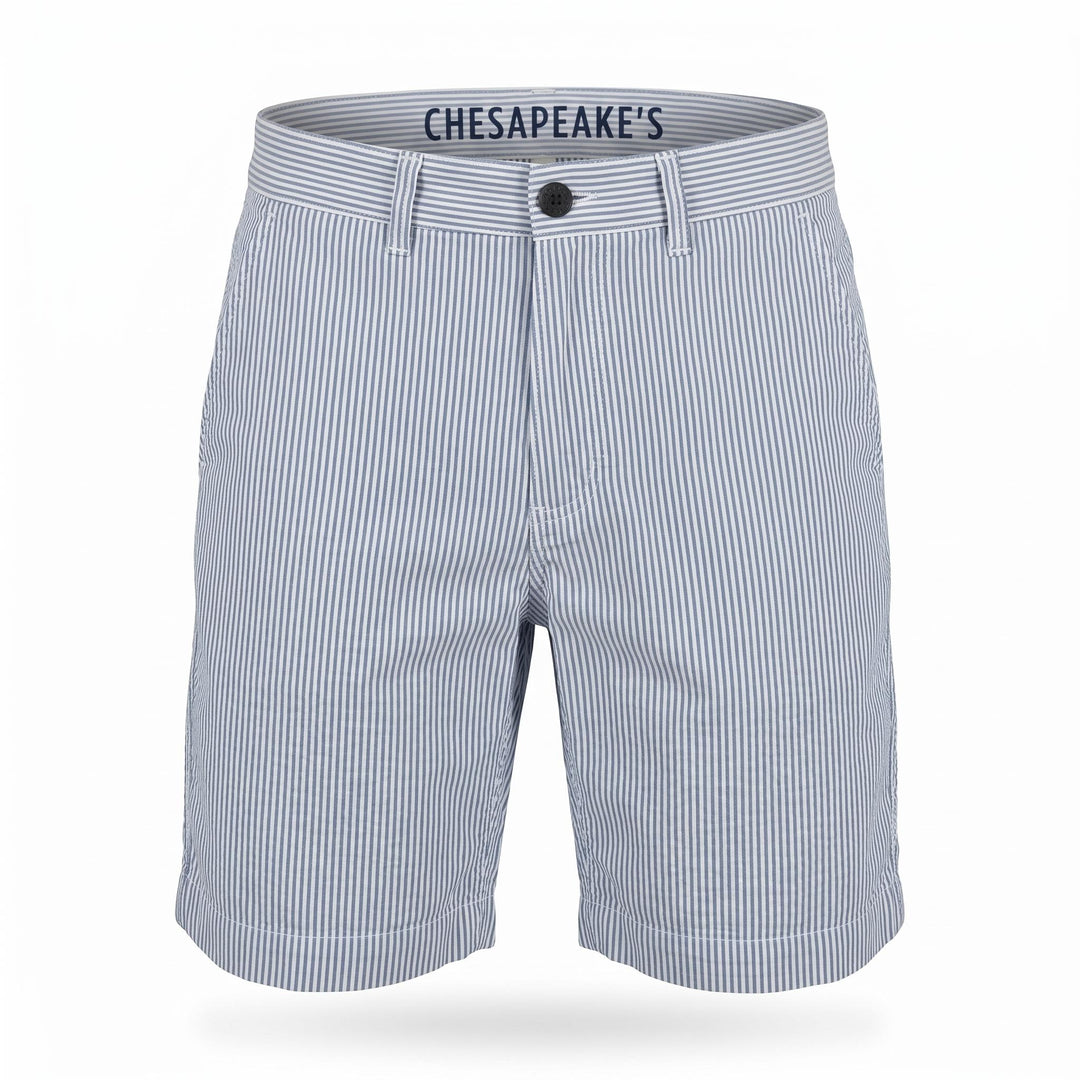 Chesapeake's Oxford Boat Short Nantucket Striped Sky Celeste - foto 1