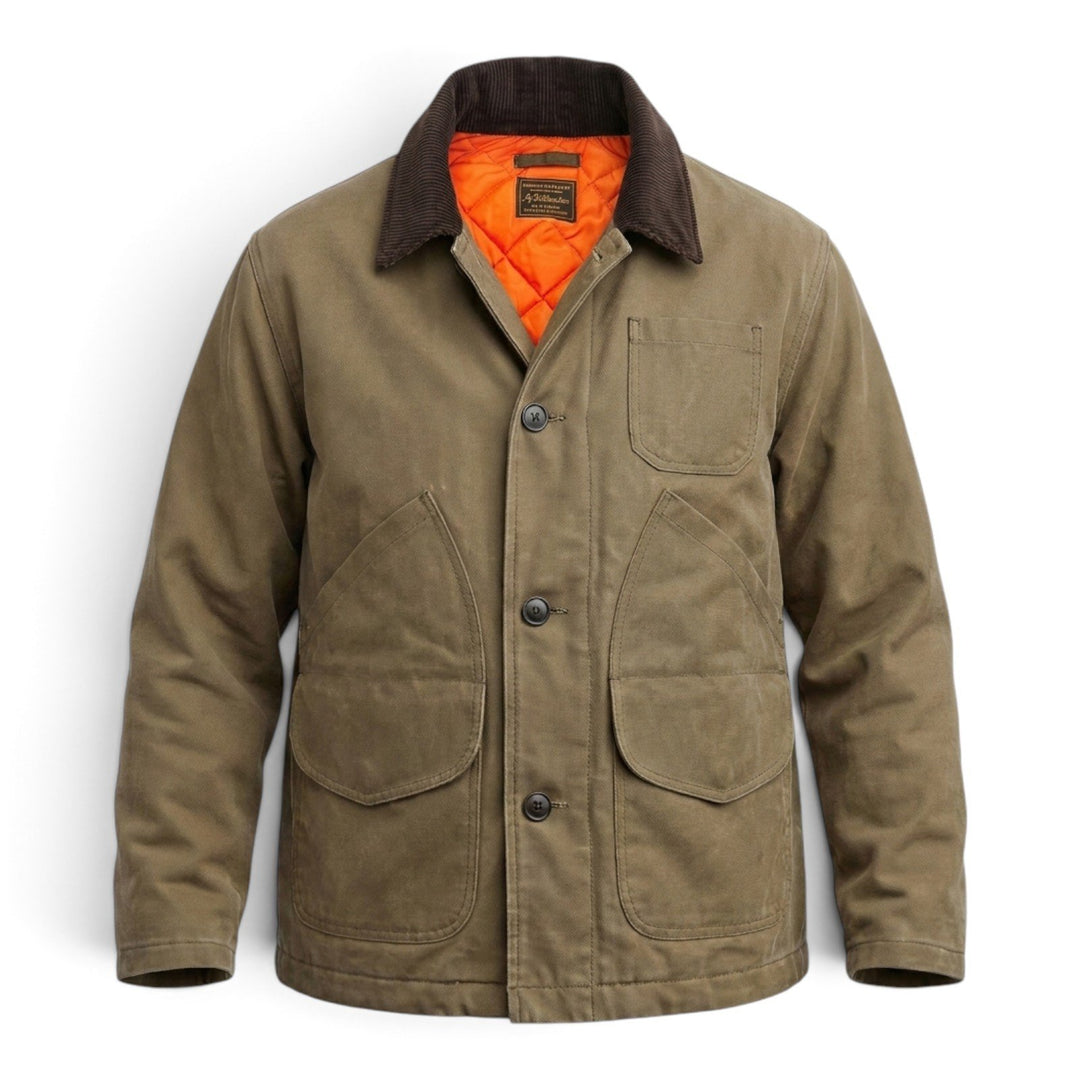 Chesapeake's WAXED COTTON HUNTING JKT STOWE HS SAND Beige - foto 1