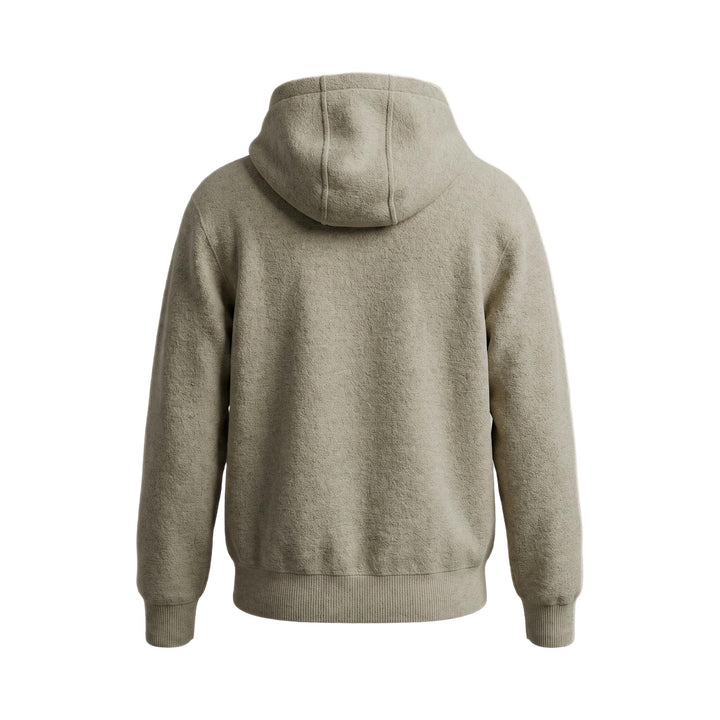 Circolo 1901 HOODIE F.ZIP G.DYED LANA VERGINE RUBBER Verde - foto 2