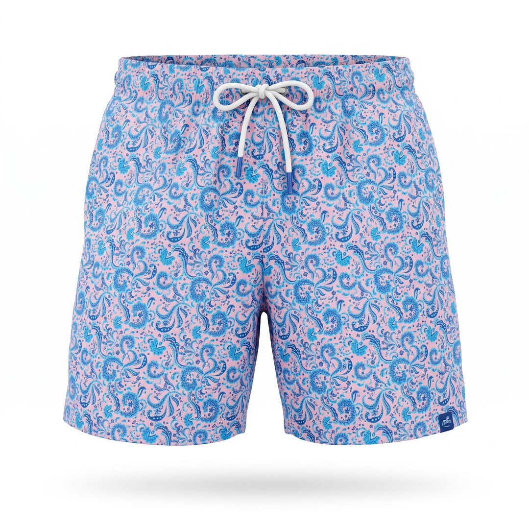 Ferana COSTUME ULTRALIGHT STAMPA CASHMERE ROSA-BLU Rosa - foto 1