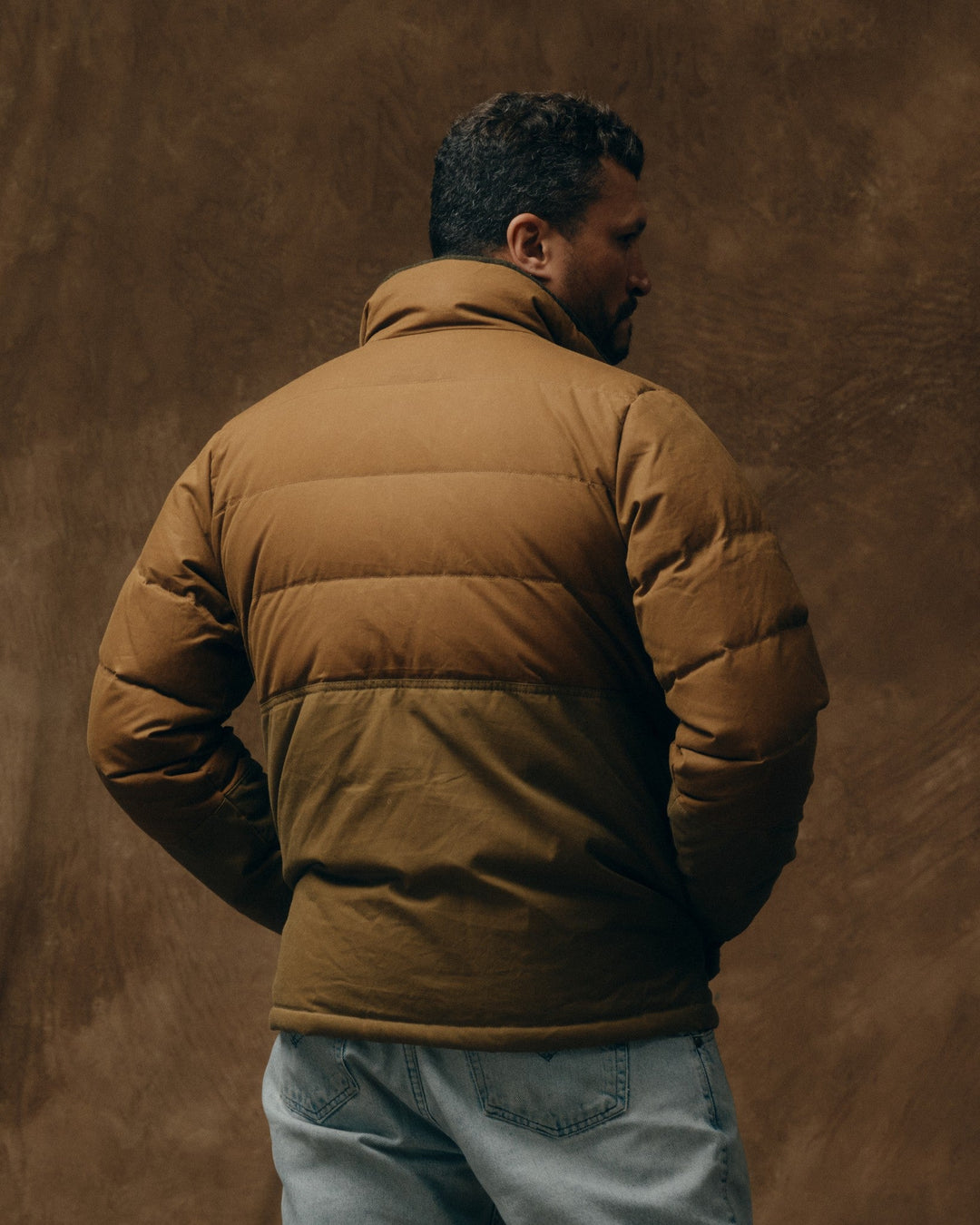 Filson Down Cruiser Jacket Dark Tan Marrone - foto 2