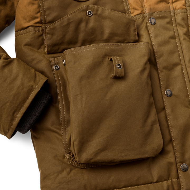 Filson Down Cruiser Jacket Dark Tan Marrone - foto 9