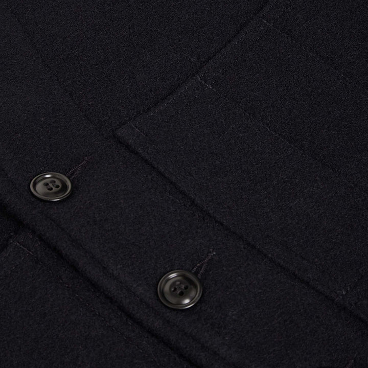 Filson Mackinaw Wool Vest Navy Blu - foto 2