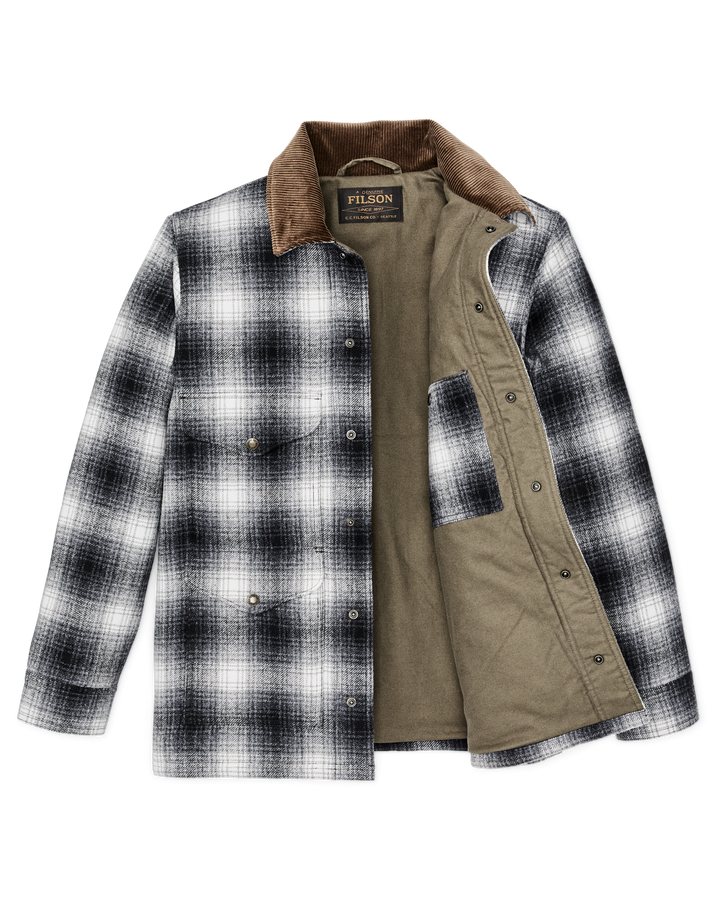 Filson Spokane Insulated Cruiser Charcoal Ombre Grigio - foto 4