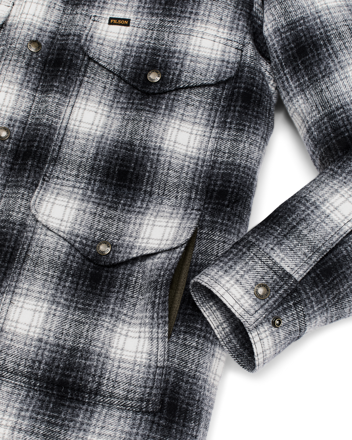 Filson Spokane Insulated Cruiser Charcoal Ombre Grigio - foto 5