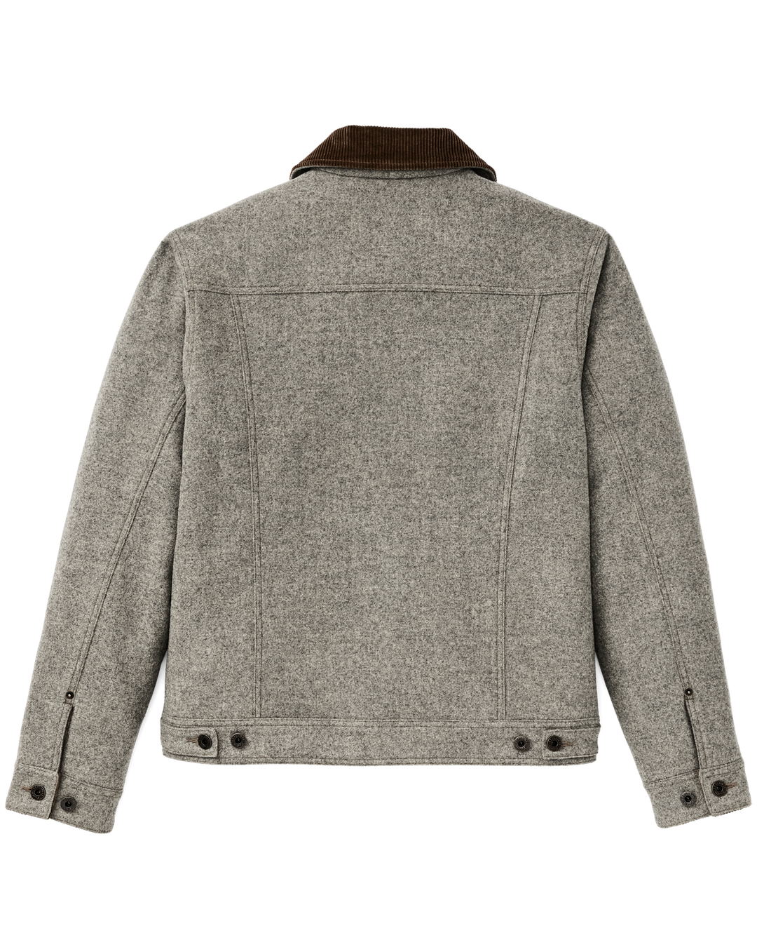 Filson Spokane Insulated Short Cruiser Jacket Vintage Heather Gray Grigio - foto 6