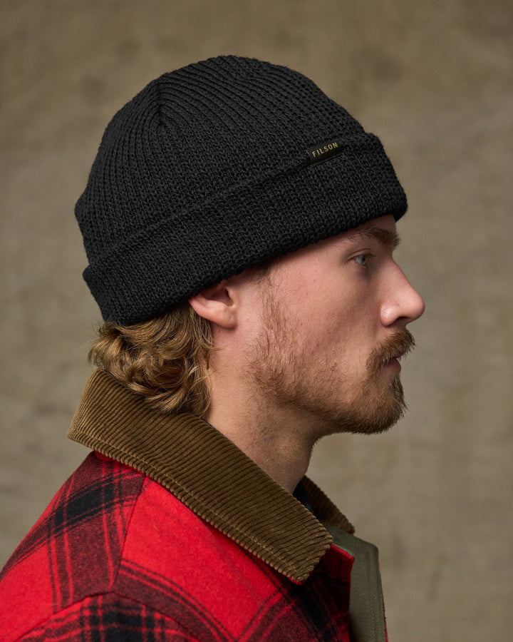 Filson Watch Cap Black Nero - foto 2