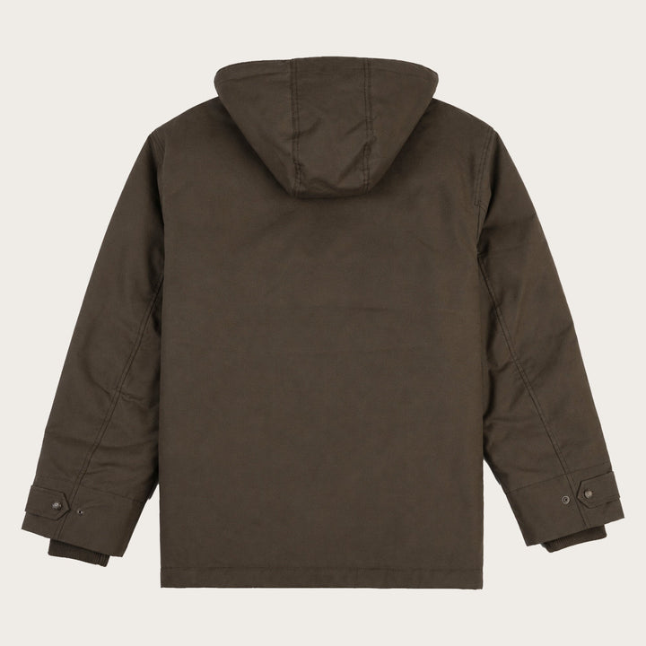 Filson Waxed Mountain Parka Otter Green Verde - foto 2