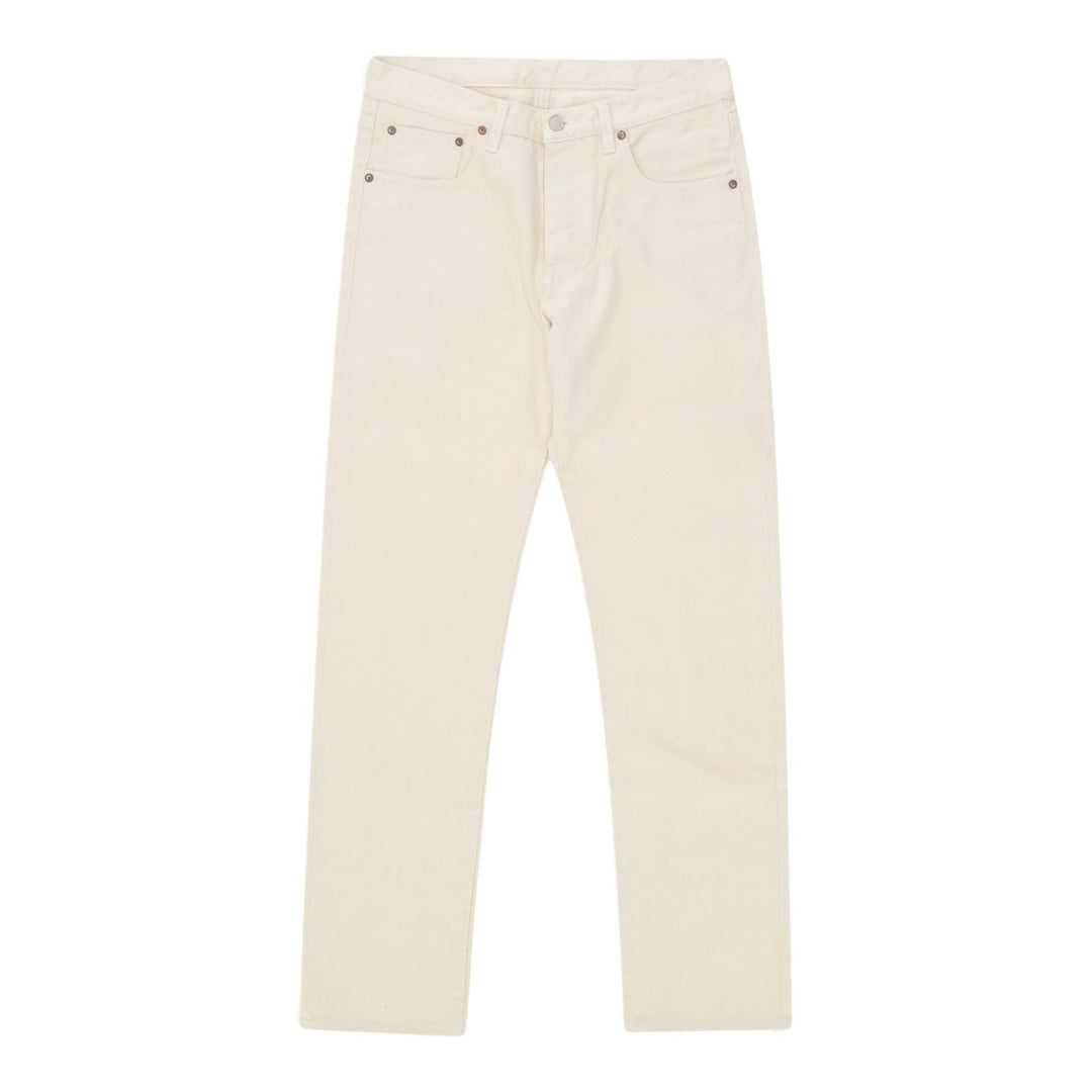 Fortela 965 John Japan Denim Cimosato 5 Tasche Regular Fit Ecrù - L33'' Beige - foto 1