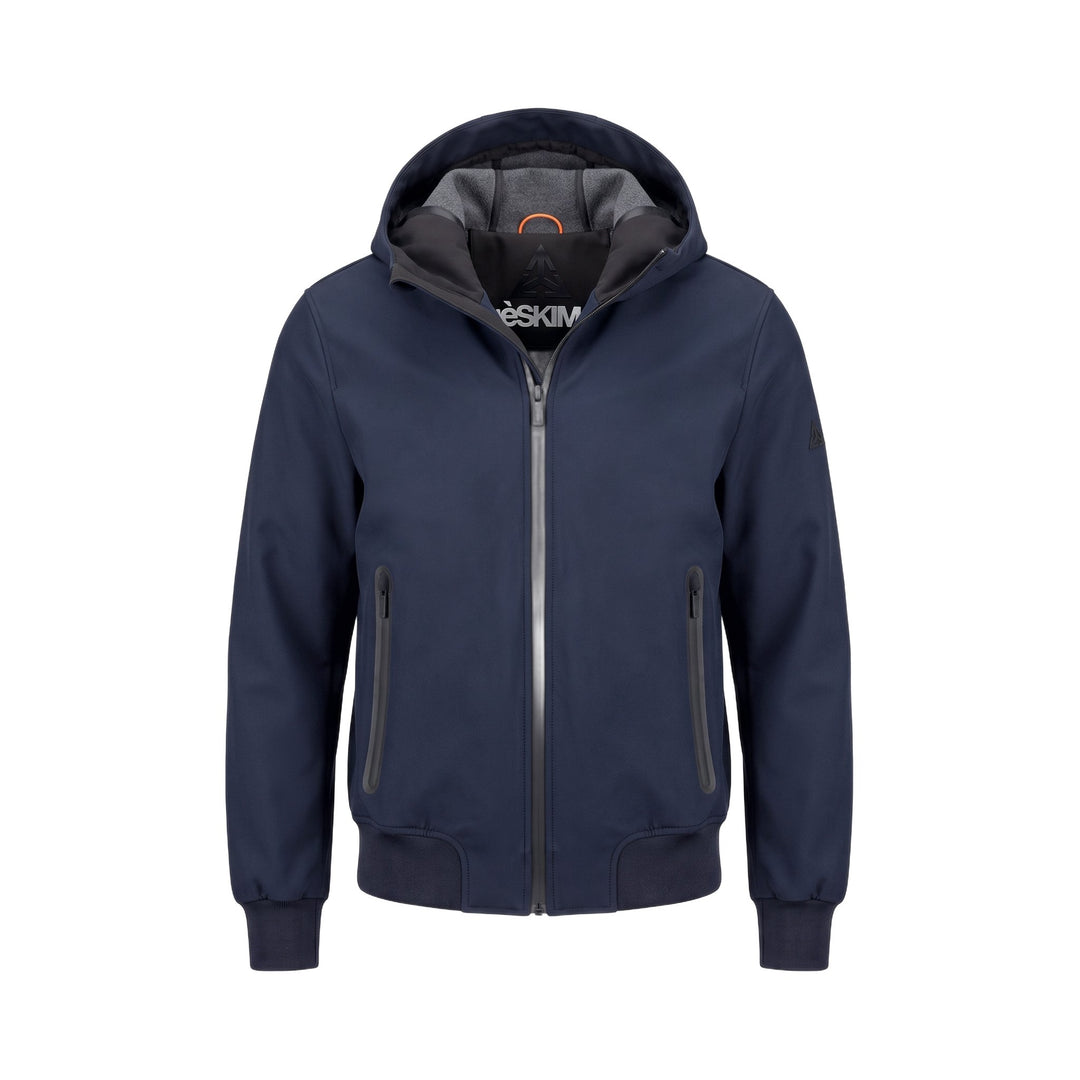 Heskimo BOMBER CAPPUCCIO TECH BONDED BLUE Blu - foto 1