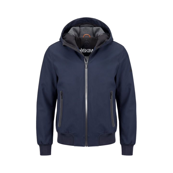 Heskimo BOMBER CAPPUCCIO TECH BONDED BLUE Blu - foto 1