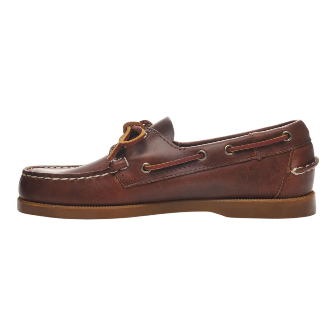 DOCKSIDES PORTLAND WAXED BROWN-HONEY